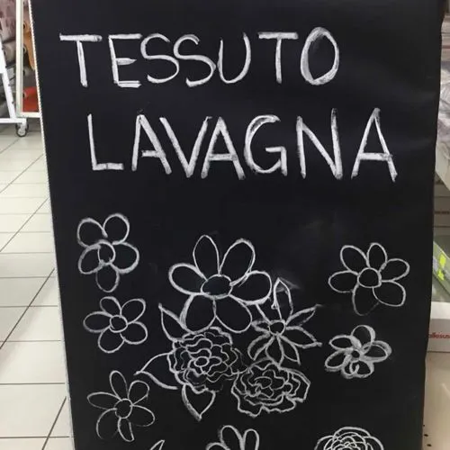 tessuto lavagna per bambini verona 