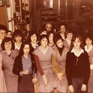 scampoli erbisti verona foto storica delle dipendenti